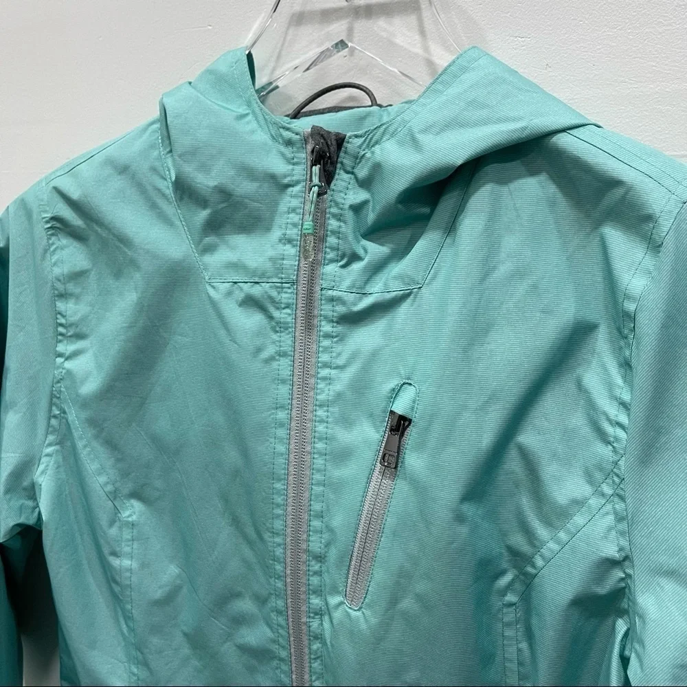 Hawke & Co Hooded Rain Jacket Windbreaker Full-Zip Girls Kids 14 Outdoor Sporty